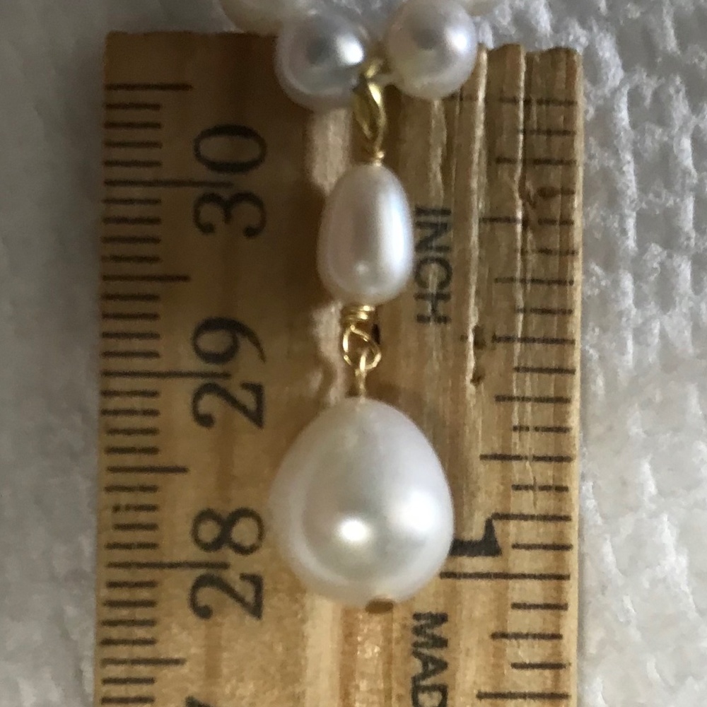 The Princess Bride Buttercup Natural Pearl Drop Necklace, Handmade Replica - Picture 12 of 14